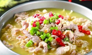 酸汤金针汆肥羊 酸汤肥羊金针菇的做法窍门窍门