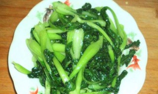 炒小白菜（炒小白菜的家常做法）