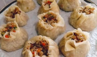 香菇糯米牛肉烧卖 香菇糯米牛肉烧卖怎么做