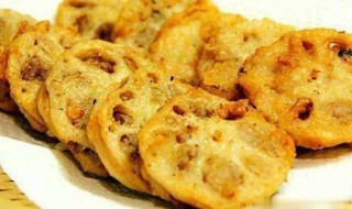 炸藕合的做法 炸藕合的做法和配方