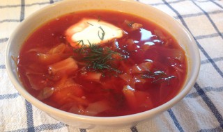 莫斯科红菜汤 莫斯科红菜汤的口味是
