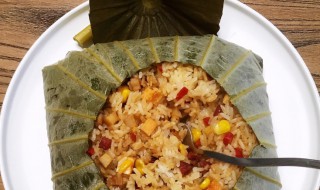 荷叶包饭的做法大全 荷叶包饭的做法大全窍门