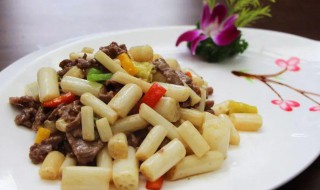 炝炒藕带 炝炒藕片的做法大全