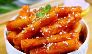 拌好的韩式炒年糕怎么做 拌好的韩式炒年糕怎么做好吃