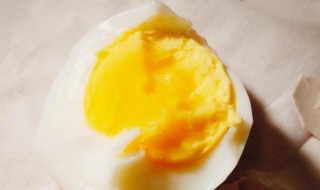 怎么做八分熟的水煮蛋（怎么煮八分熟的鸡蛋）