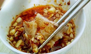 蘸肉蒜汁怎么做 沾肉蒜汁