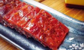 福建猪肉脯的制作方法（福建猪肉脯有名吗?）
