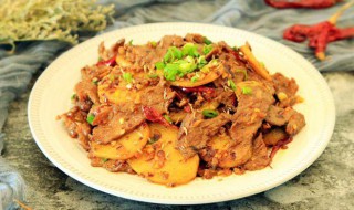 孜然土豆肥牛的做法 孜然土豆肥牛的做法大全