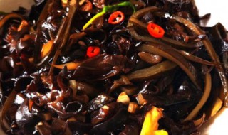 木耳和海带可以一起吃吗 木耳禁忌相克食物