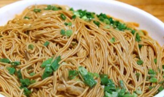 葱油面的熬制方法（葱油面做法?）