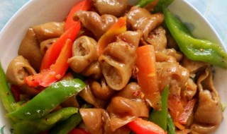 生炒猪肠要脆嫩有小妙招（生炒猪肠要脆嫩有小妙招嘛）