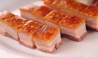 脆皮五花肉（脆皮五花肉空气炸锅的做法）