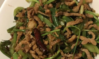 香辣肉丝怎么做（香辣肉丝怎么做好吃东北的）