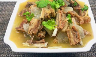 炖羊排怎么炖（炖羊排怎么炖好吃又简单）