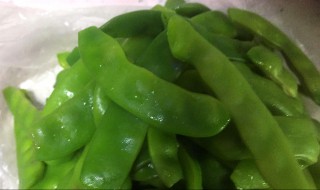 油豆角怎么做翠绿（油豆角怎么做颜色绿）