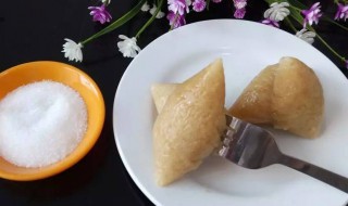 白糖粽子的做法步骤 白糖粽子的做法步骤视频