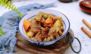 炖牛腱做法步骤 炖牛腱做法步骤视频