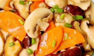 蘑菇和胡萝卜能一起吃吗（蘑菇和胡萝卜能一起吃吗和猪肉）