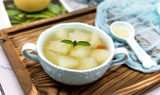 雪梨蜂蜜止咳的做法 雪梨蜂蜜止咳的做法窍门