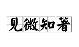 见微知著的近义词 司空见惯的近义词