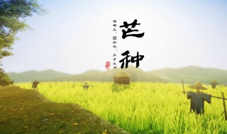 芒种节气的诗词 芒种节气的诗词有哪些