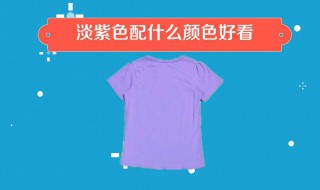 淡紫色搭配什么颜色 淡紫色搭配什么颜色的裤子