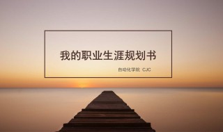 职业规划结束语（职业规划结束语300字）