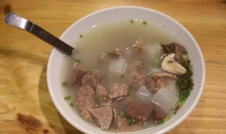 饭店萝卜猪杂汤怎么做 萝卜猪杂汤的作用与功效