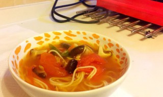 怎么做番茄香菇面 怎么做番茄香菇面条好吃