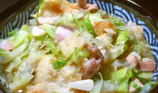 白菜肉烩饼怎么做 白菜肉烩饼做法