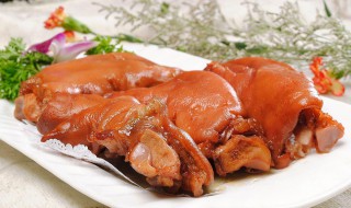 猪脚的作用与功效禁忌 猪脚的作用与功效禁忌