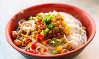 江西米粉怎么做 江西米粉怎么做好吃又简单