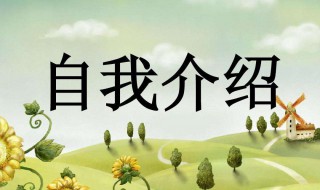个性的自我介绍（超有个性的自我介绍）