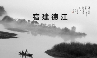 宿建德江的意思（宿建德江的意思古诗翻译20）