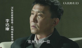 人民的名义李达康结局