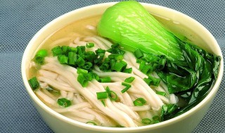 山药枸杞清汤面 山药枸杞清汤面坐月子的家常做法