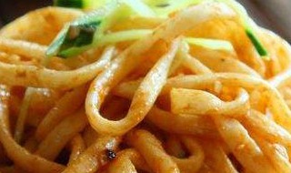 芝麻酱凉面 芝麻酱凉面的做法及调料窍门