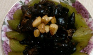 莴笋凉拌木耳的做法窍门 莴笋凉拌木耳的做法窍门视频