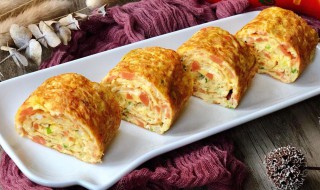 平底锅鸡蛋卷 平底锅鸡蛋卷的做法家常