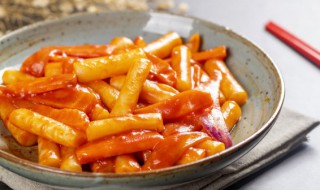 炒年糕条的做法 炒年糕条的做法大全窍门