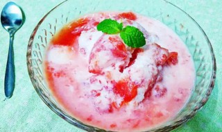 西瓜奶冰如何做 西瓜奶冰如何做才好吃