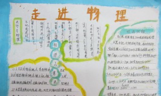 物理手抄报内容 物理手抄报内容 初二 简单漂亮