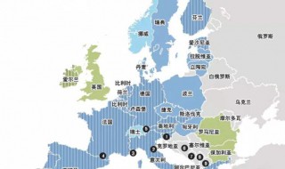 欧盟国家有哪些 欧盟国家有哪些地图