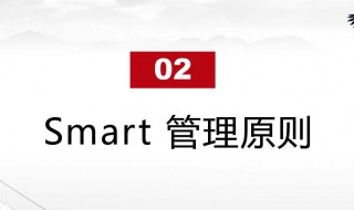 smart原则（smart原则的具体例子）