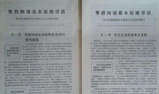 四项基本原则的内容是什么 四项基本原则的内容是什么单选题