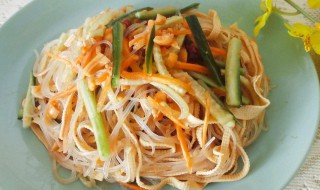 在家怎么做千张粉丝