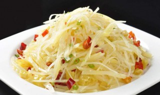 如何做炒洋芋丝 如何做炒洋芋丝视频