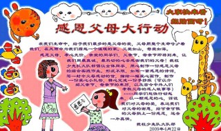 感恩母亲手抄报内容大全 感恩母亲手抄报内容大全图片