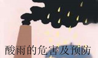 酸雨形成的原因 说明酸雨形成的原因