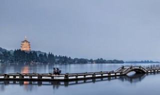 杭州西湖简介 杭州西湖简介和历史背景